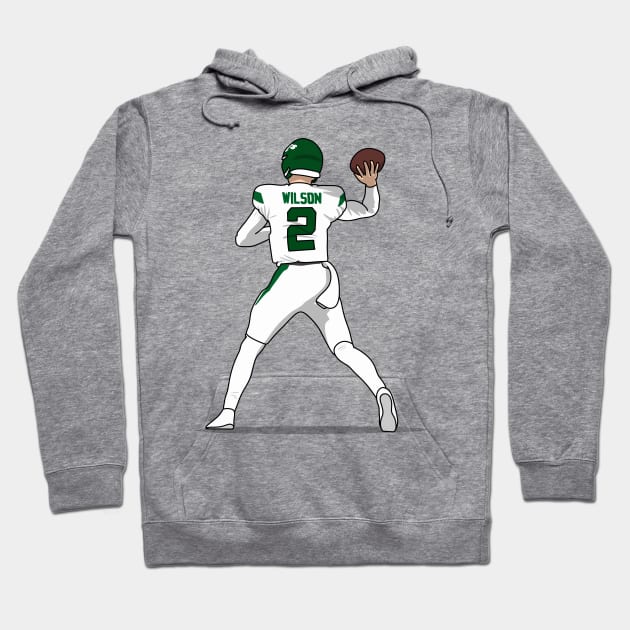 zach throwing the ball Hoodie by rsclvisual